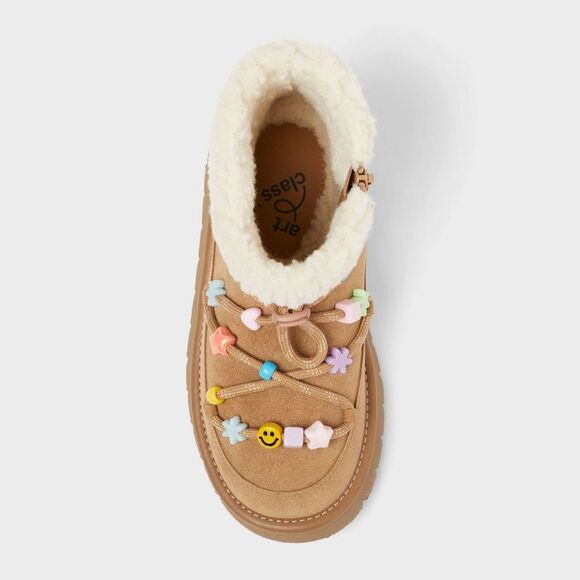 Art Class - Kids' Char Faux Suede Style Boots - art class Tan  Tan - Picture 3 of 4